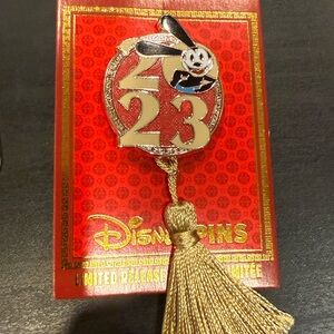 Disney Red and Gold 2023 Rabbit Pin